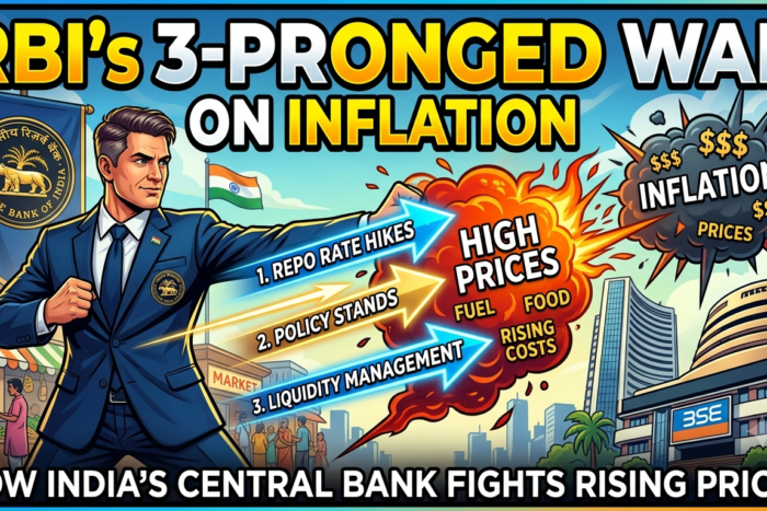 RBI’s 3-Pronged War on Inflation: How India’s Central Bank Is Fighting Rising Prices